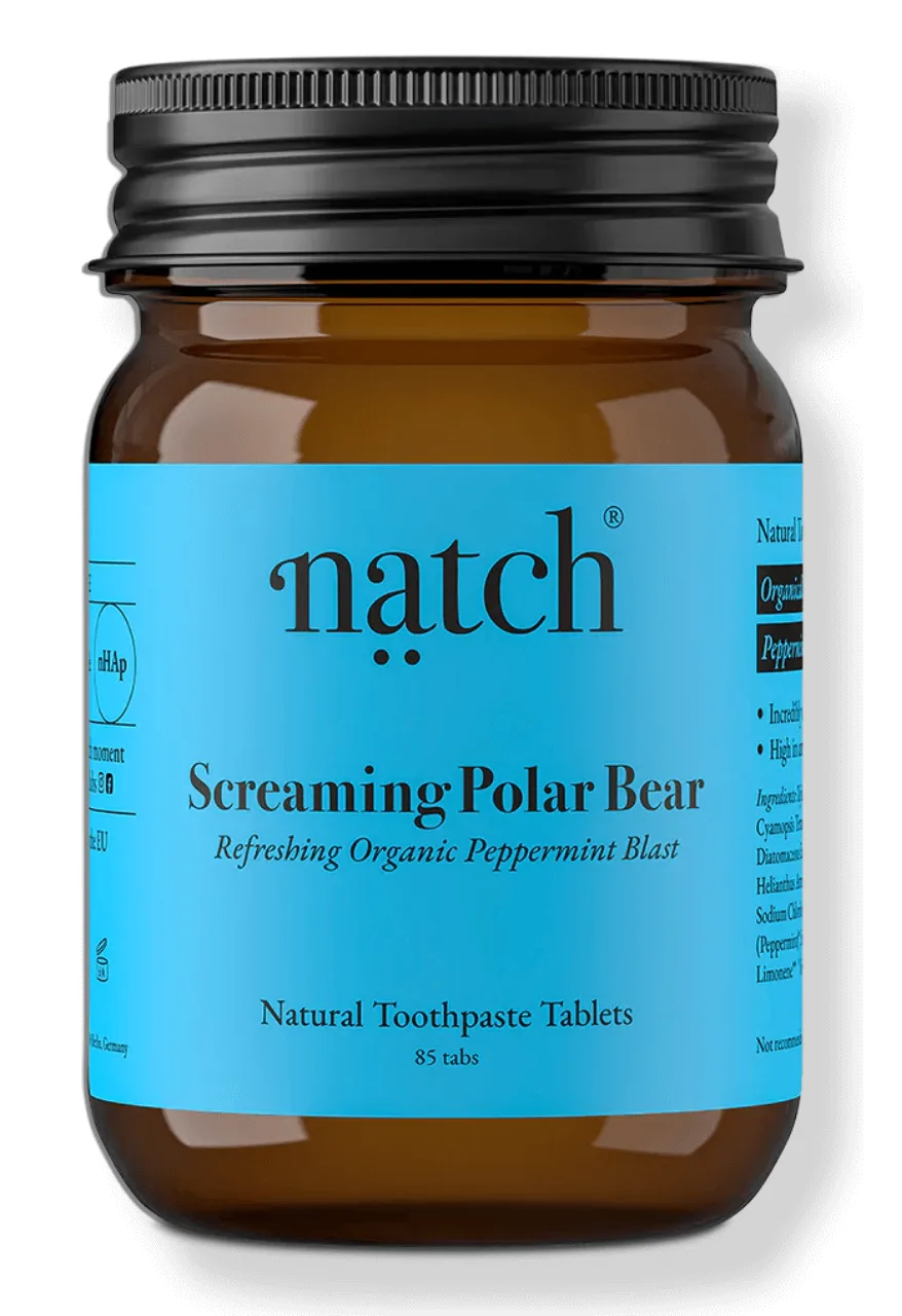 Screaming Polar bear